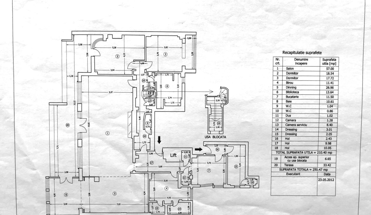 plan cadastral